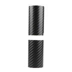 5 Sets Car Threshold Carbon Fiber Sticker Car Door Scratch Strip Anti-Kick Film Protective Pad Threshold Strip, 4 PCS / Set 3D Black, 4 PCS / Set 4D Black
