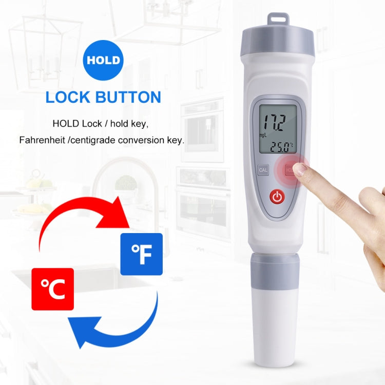JPB-70A Portable Dissolved Oxygen Analyzer Water Quality Aquaculture Dissolved Oxygen Meter Detector