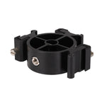 2 PCS Round Field 3 Triple Head Hot Shoe Mount Adapter Flash Holder Bracket Light Stand Holder, Round Triple Heads Bracket