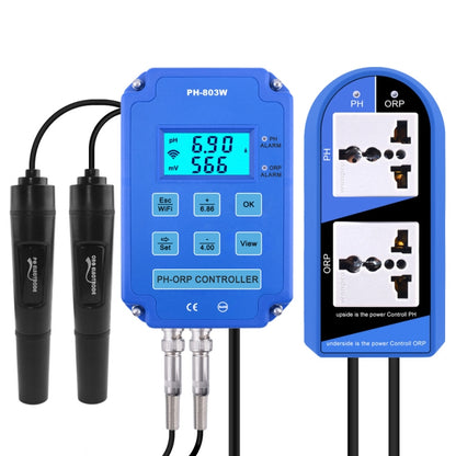KL-803W Mobile Phone WIFI Monitoring Digital Acid-Base And Redox Controller Household PH Meter, EU Plug