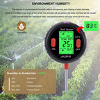 Five-In-One Soil Meter PH Humidity Temperature Photometry Detector PH Photometry Multifunctional Detector, 5 In 1