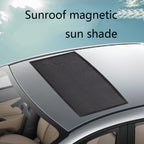 N913 Nylon Mesh Screens For Insect-Proof Dust-Proof Ventilated And Breathable Car Sunroof Magnetic Sun Shade, 95x55cm