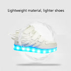 Children Colorful Light Shoes LED Charging Luminous Shoes, 25, 26, 27, 28, 29, 30, 31, 32