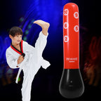 PVC Children Vertical Inflatable Punching Bag Boxing Column Tumbler Punching Bag, Height: 1.55m, 1.55m