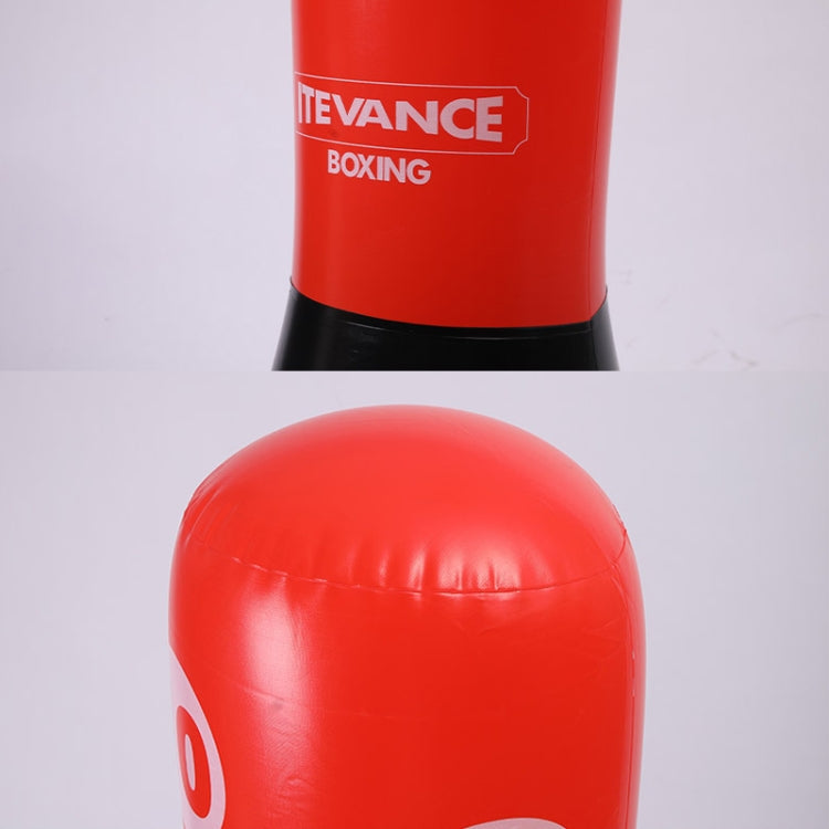 PVC Children Vertical Inflatable Punching Bag Boxing Column Tumbler Punching Bag, Height: 1.55m, 1.55m