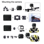 WIFI Waterproof Action Camera Cycling 4K camera Ultra Diving  60PFS kamera Helmet bicycle Cam underwater Sports 1080P Camera