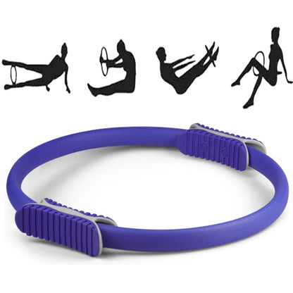 Yoga Pilates Ring Yoga Body Fitness Magic Circle, Inner Diameter: 32cm, 32cm Gray, 32cm Black, 32cm Green, 32cm Blue, 32cm Purple, 32cm Red