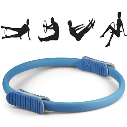 Yoga Pilates Ring Yoga Body Fitness Magic Circle, Inner Diameter: 32cm, 32cm Gray, 32cm Black, 32cm Green, 32cm Blue, 32cm Purple, 32cm Red