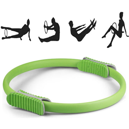 Yoga Pilates Ring Yoga Body Fitness Magic Circle, Inner Diameter: 32cm, 32cm Gray, 32cm Black, 32cm Green, 32cm Blue, 32cm Purple, 32cm Red