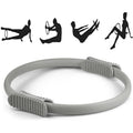 Yoga Pilates Ring Yoga Body Fitness Magic Circle, Inner Diameter: 32cm, 32cm Gray, 32cm Black, 32cm Green, 32cm Blue, 32cm Purple, 32cm Red