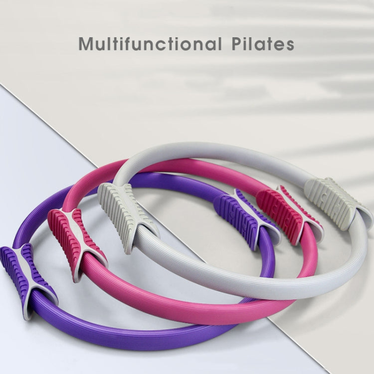 Yoga Pilates Ring Yoga Body Fitness Magic Circle, Inner Diameter: 32cm, 32cm Gray, 32cm Black, 32cm Green, 32cm Blue, 32cm Purple, 32cm Red