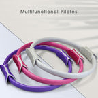Yoga Pilates Ring Yoga Body Fitness Magic Circle, Inner Diameter: 32cm, 32cm Gray, 32cm Black, 32cm Green, 32cm Blue, 32cm Purple, 32cm Red