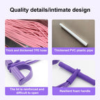 Multifunctional Four-Tube Pedal Puller Pedal Elastic Rope Sit-Ups Aid Abdomen Fitness Equipment, Green, Purple, Blue, Red, Yellow