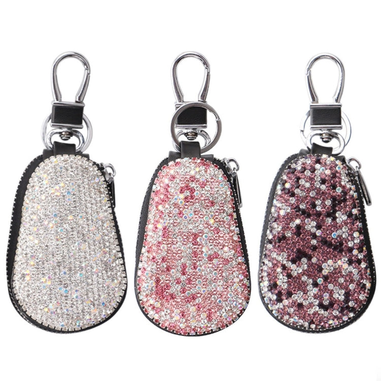 Diamond Car Gourd Key Case Car Key Case, White Diamond, Pink Diamond, Purple Diamond