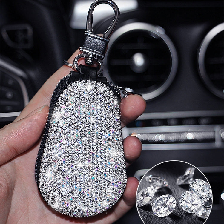 Diamond Car Gourd Key Case Car Key Case, White Diamond, Pink Diamond, Purple Diamond