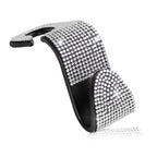 3 PCS Car Rear Seat Hooks Car Seats Multi-Function Diamond-Studded Hooks, White Diamond, Colorful Diamond, Black Diamond, Blue Diamond, Emerald, Gray Diamond, Pink Diamond, Red Diamond