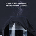 WEST BIKING Summer Riding Ice Silk Cap Windproof Hood Thin Inner Cap Breathable And Quick-Drying Helmet Lining Cap, Helmet Lining Cap(Black), Helmet Lining Cap(Gray)