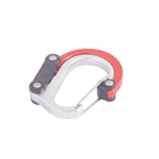Multifunctional Carabiner Aluminum Alloy D-Type Outdoor Products Quick-Hanging Buckle, XDS-DSK-01H (Red), XDS-DSK-01H (Black), XDS-DSK-01H (Golde), XDS-DSK-01H (Blue)
