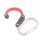 Multifunctional Carabiner Aluminum Alloy D-Type Outdoor Products Quick-Hanging Buckle, XDS-DSK-01H (Red), XDS-DSK-01H (Black), XDS-DSK-01H (Golde), XDS-DSK-01H (Blue)