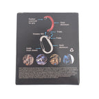 Multifunctional Carabiner Aluminum Alloy D-Type Outdoor Products Quick-Hanging Buckle, XDS-DSK-01H (Red), XDS-DSK-01H (Black), XDS-DSK-01H (Golde), XDS-DSK-01H (Blue)