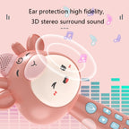 Children Wireless Singing Microphone Early Education Toys, Pink, Upgraded Blue, Upgraded  Pink