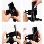 Telescopic Adjustment Live Frame Desktop Tablet Mobile Phone Bracket, Specification:, K06 Three-seat  (Black), K06 Three-seat (White), K07 Three-seat With Fill Light  (Black), K07 Three-seat With Fill Light (White), K05 Flat Plate  (Black Green)       ...
