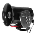 Car Motorcycle Horn 12V Alarm Horn 6-Tone Loudspeaker, 6-Tone