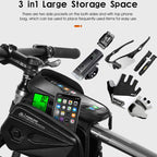 WEST BIKING YP0707256 Hard Shell Mountain Bike Bicycle Front Beam Package Riding Equipment, WEST BIKING YP0707256