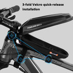 West Biking EVA Hard Shell Bicycle Front Bag Mountain Road Bike Front Beam Bag Riding Equipment, West Biking EVA Front Beam Bag