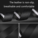 WEST BIKING Bicycle PU Non-Slip Handlebar Strap, Black, Color, Red, Blue, Green, Multilateral Color