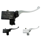 Motorcycle Modification Accessories Pump Assembly Front Hydraulic Brake Oil Pump, Black, White Handle Black Pump, White