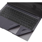 JRC 4 in 1 Computer Upper Cover + Lower Cover + Full Support Sticker + Touch Sticker Film Notebook Shell Protective Film, For Huawei Matebook X Pro 2019 / 2020 (Silver), For Huawei Matebook X Pro 2019 / 2020 (Gray)