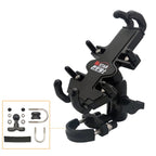 N-STAR NJN001 Motorcycle Bicycle Compatible Mobile Phone Bracket Aluminum Accessories Riding Equipment, Aluminum (With T Head), Aluminum (With Crooked Ball Head), Aluminum (With L Head ), Aluminum (With Long Stitch), Aluminum (With Pump Cover)         ...