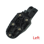 Motorcycle Modified Aluminum Alloy Foot Pedal Accessories, Red, Black, Silver, Blue, Yellow, Orange, Purple