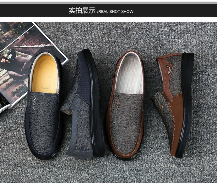 Low-cut Business Casual Soft Soles Flat Shoes for Men, 38, 39, 40, 41, 42, 43, 44, 45, 46