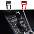 For 2017-2021 Skoda Octavia Left-Hand Drive 2pcs /Set Gear Shift Panel Trim Sticker, Left-Hand Drive