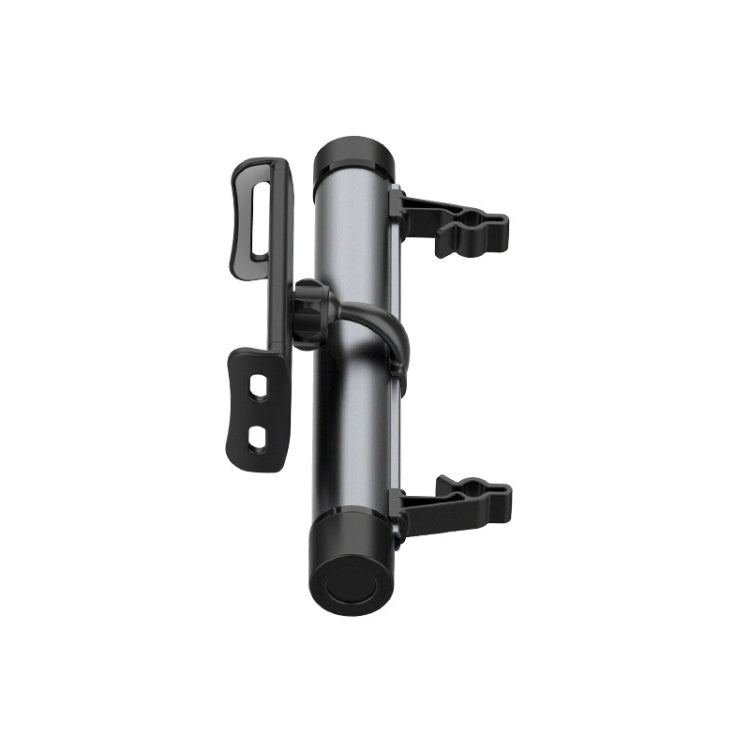 Car Storage Garbage Bag Bracket Car Mobile Phone Tablet Rear Pillow Holder, With Phone Holder Gray, With Phone Holder Black