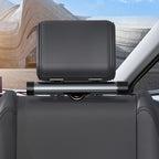 Car Storage Garbage Bag Bracket Car Mobile Phone Tablet Rear Pillow Holder, With Phone Holder Gray, With Phone Holder Black