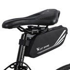 WEST BIKING YP0707219 Bicycle Portable Reflective Tail Bag Waterproof Saddle Bag Hard Shell Seat Tube Bag Riding Equipment, YP0707219