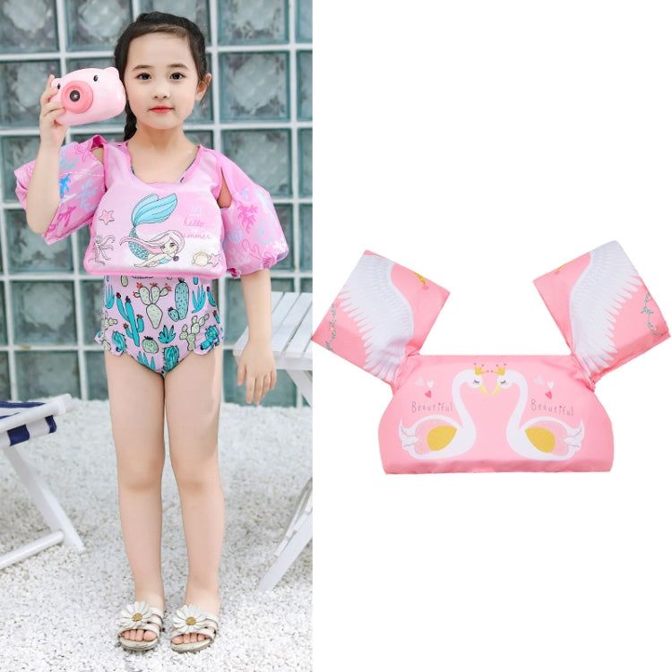 Children Swimming Foam Arm Ring Baby Swimming Equipment Floating Ring Water Sleeve Buoyancy Vest, Pink Flamingo, Pink Swan, Blue Dolphin, Blue Starfish, Yellow Duck, Blue Whale, Green Bee, Blue Shark, Blue Crab, Blue Elephant, Pink Mermaid             ...