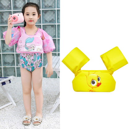 Children Swimming Foam Arm Ring Baby Swimming Equipment Floating Ring Water Sleeve Buoyancy Vest, Pink Flamingo, Pink Swan, Blue Dolphin, Blue Starfish, Yellow Duck, Blue Whale, Green Bee, Blue Shark, Blue Crab, Blue Elephant, Pink Mermaid             ...