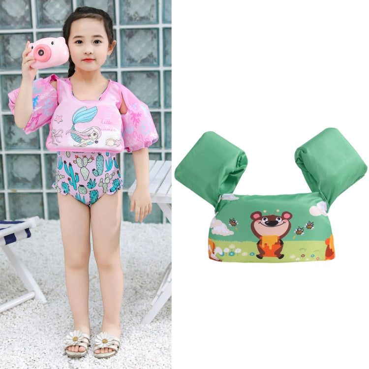 Children Swimming Foam Arm Ring Baby Swimming Equipment Floating Ring Water Sleeve Buoyancy Vest, Pink Flamingo, Pink Swan, Blue Dolphin, Blue Starfish, Yellow Duck, Blue Whale, Green Bee, Blue Shark, Blue Crab, Blue Elephant, Pink Mermaid             ...