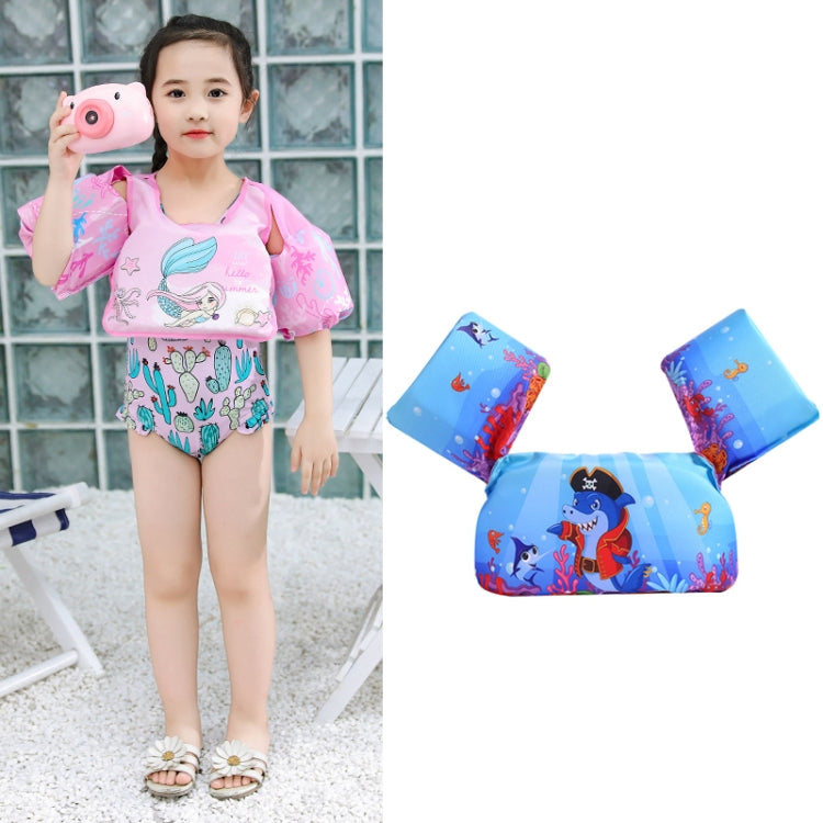 Children Swimming Foam Arm Ring Baby Swimming Equipment Floating Ring Water Sleeve Buoyancy Vest, Pink Flamingo, Pink Swan, Blue Dolphin, Blue Starfish, Yellow Duck, Blue Whale, Green Bee, Blue Shark, Blue Crab, Blue Elephant, Pink Mermaid             ...