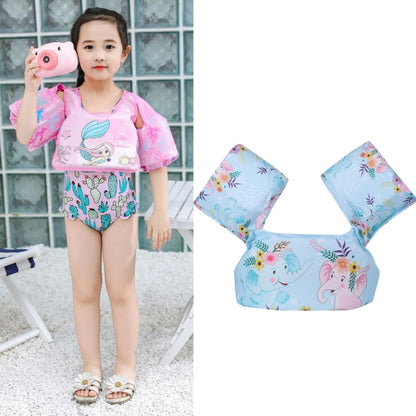 Children Swimming Foam Arm Ring Baby Swimming Equipment Floating Ring Water Sleeve Buoyancy Vest, Pink Flamingo, Pink Swan, Blue Dolphin, Blue Starfish, Yellow Duck, Blue Whale, Green Bee, Blue Shark, Blue Crab, Blue Elephant, Pink Mermaid             ...