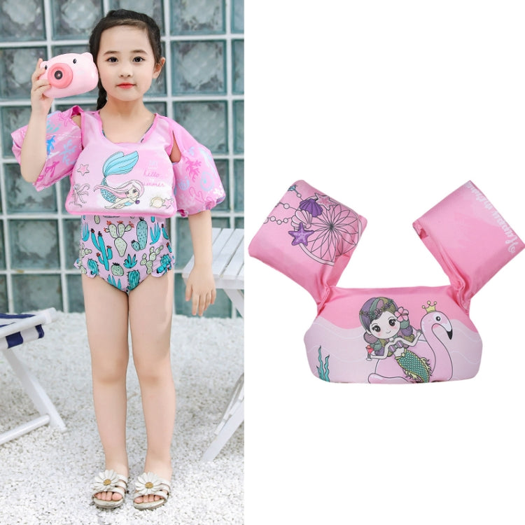 Children Swimming Foam Arm Ring Baby Swimming Equipment Floating Ring Water Sleeve Buoyancy Vest, Pink Flamingo, Pink Swan, Blue Dolphin, Blue Starfish, Yellow Duck, Blue Whale, Green Bee, Blue Shark, Blue Crab, Blue Elephant, Pink Mermaid             ...