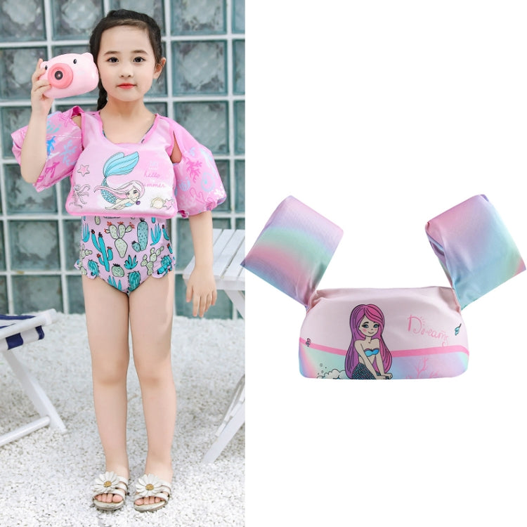 Children Swimming Foam Arm Ring Baby Swimming Equipment Floating Ring Water Sleeve Buoyancy Vest, Pink Flamingo, Pink Swan, Blue Dolphin, Blue Starfish, Yellow Duck, Blue Whale, Green Bee, Blue Shark, Blue Crab, Blue Elephant, Pink Mermaid             ...