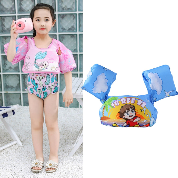 Children Swimming Foam Arm Ring Baby Swimming Equipment Floating Ring Water Sleeve Buoyancy Vest, Pink Flamingo, Pink Swan, Blue Dolphin, Blue Starfish, Yellow Duck, Blue Whale, Green Bee, Blue Shark, Blue Crab, Blue Elephant, Pink Mermaid             ...