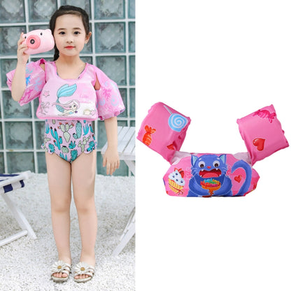 Children Swimming Foam Arm Ring Baby Swimming Equipment Floating Ring Water Sleeve Buoyancy Vest, Pink Flamingo, Pink Swan, Blue Dolphin, Blue Starfish, Yellow Duck, Blue Whale, Green Bee, Blue Shark, Blue Crab, Blue Elephant, Pink Mermaid             ...