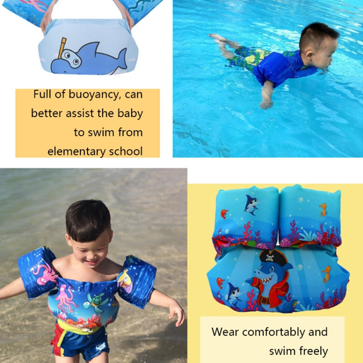 Children Swimming Foam Arm Ring Baby Swimming Equipment Floating Ring Water Sleeve Buoyancy Vest, Pink Flamingo, Pink Swan, Blue Dolphin, Blue Starfish, Yellow Duck, Blue Whale, Green Bee, Blue Shark, Blue Crab, Blue Elephant, Pink Mermaid             ...