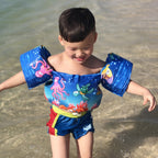 Children Swimming Foam Arm Ring Baby Swimming Equipment Floating Ring Water Sleeve Buoyancy Vest, Pink Flamingo, Pink Swan, Blue Dolphin, Blue Starfish, Purple Dog, Yellow Duck, Blue Whale, Green Bee, Blue Shark, Blue Crab, Blue Elephant, Pink Mermaid ...